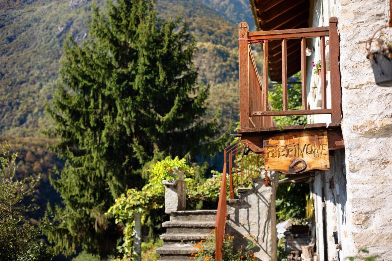 Al Pinone Villa Crevoladossola Exteriör bild